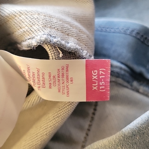 NOBO pull-on elastic waistband mid-rise cropped jeans - Picture 7 of 8